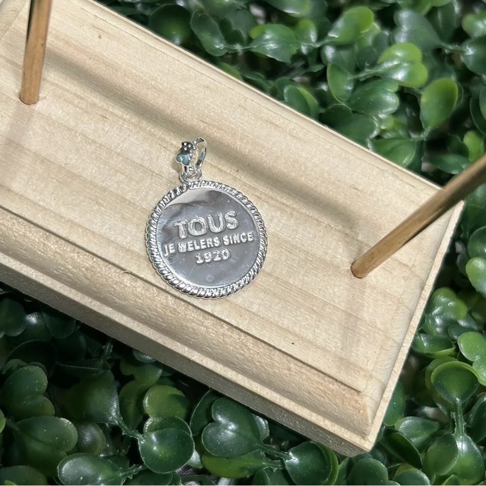 Round Silver Pendant 925